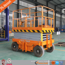 5% discount sale battery charger hydraulic mini scissor lift